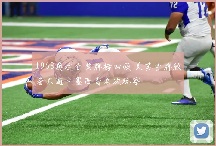 1968奥运会奖牌榜回顾 美苏金牌胶着东道主墨西哥名次观察